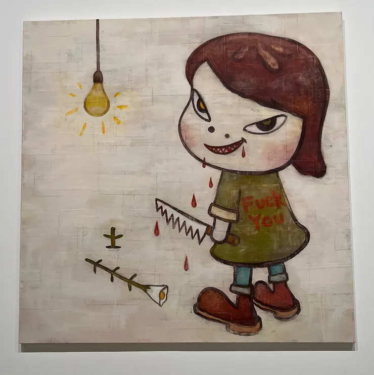 攝於 Yoshitomo Nara at Hayward, London, 2025 Summer