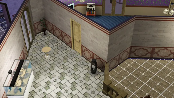 答案出來了:這是書房的門。