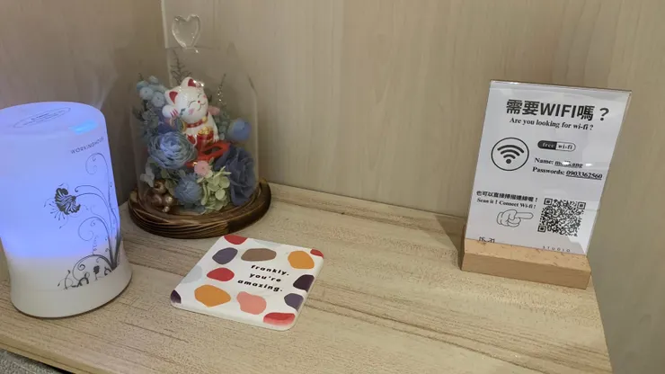 摩立康健康工作室內還有香氛 助人放鬆