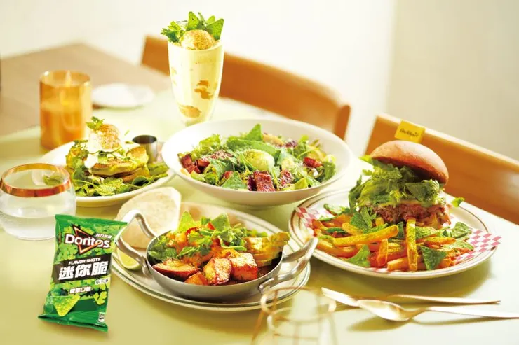 ▲樂子the Diner攜手多力多滋，從經典人氣品項出發，打造5款聯名餐點。