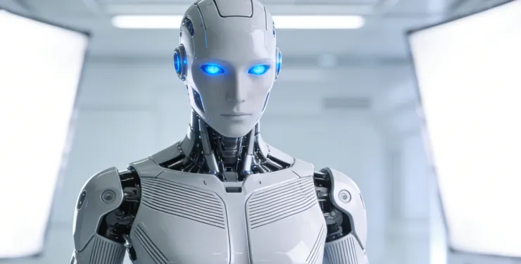 機器人要保持整齊劃一,靠的是 「高精度空間錨點同步」