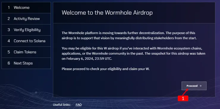 空投日誌#13｜蟲洞 Wormhole 空投，領取教學