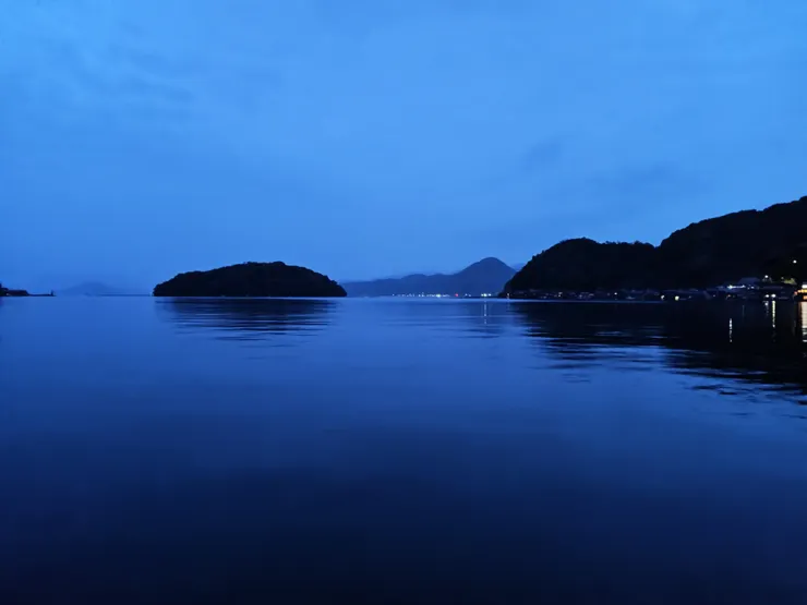 伊根灣的魔幻時刻