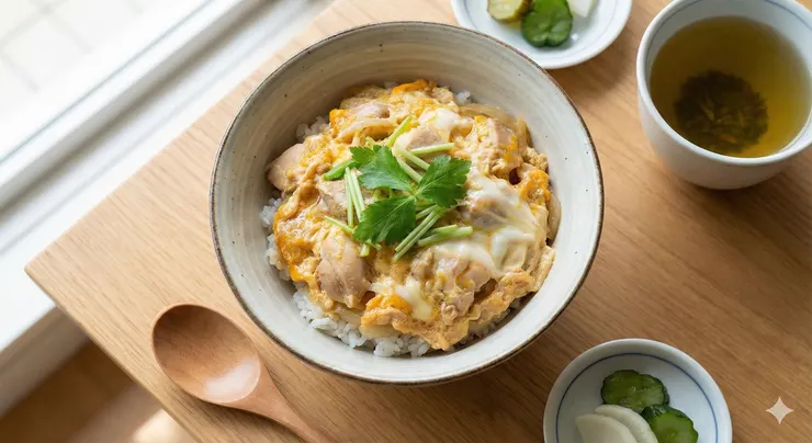 親子丼(碗裝近拍)