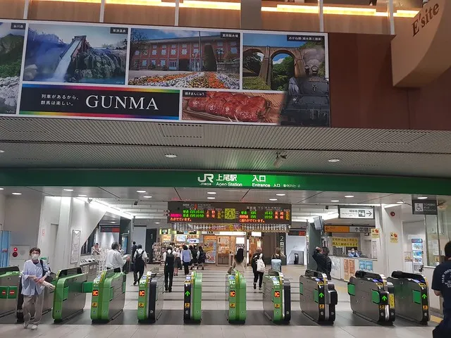 現在的 JR 上尾站