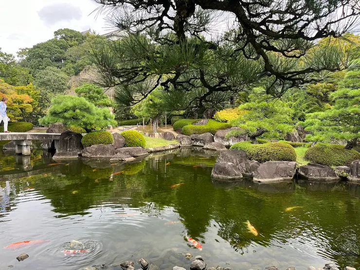 好古園一角，真的是很漂亮的日式庭園