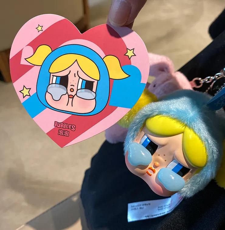 Crybaby 飛天小女警 泡泡紙卡