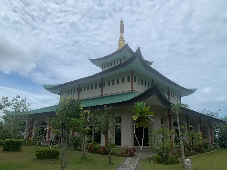 最後師傅來了這個Pa Auk Tawya Vipassana Dhura Hermitage