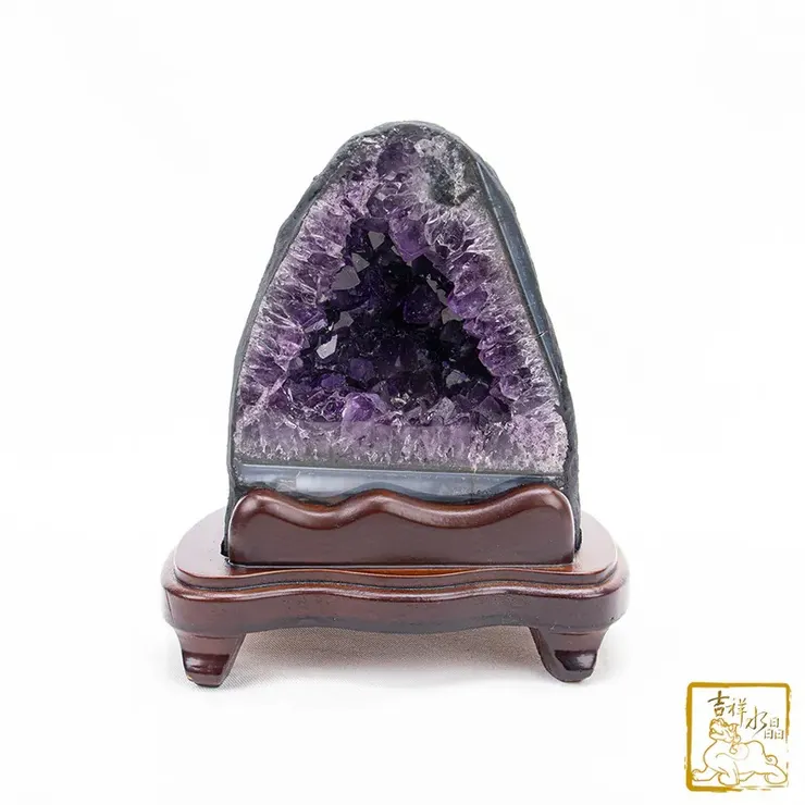 烏拉圭紫水晶洞 1.32kg 開運招貴人