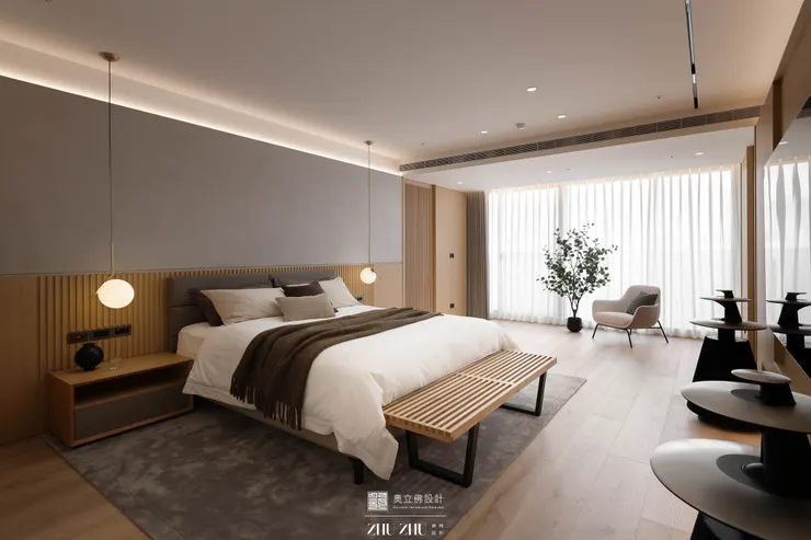 奧立佛 x 株株聯合設計｜高雄室內設計｜新日式實驗｜現代風格｜日式風格豪宅｜豪宅設計