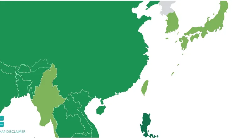 2023 實質GDP成長率程度