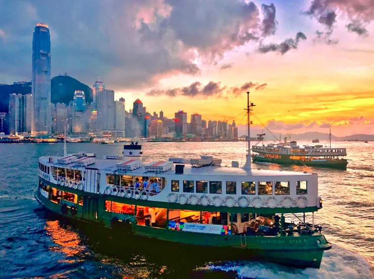 香港 天星小輪 取材於網路照片
