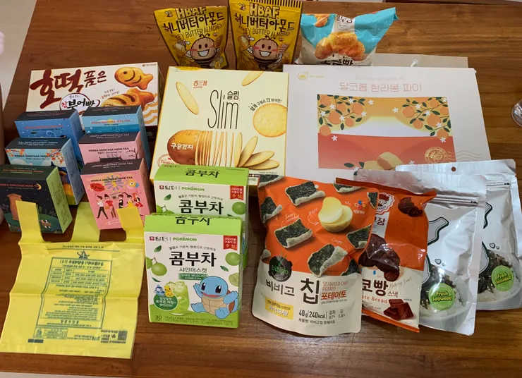 伴手禮大集合。