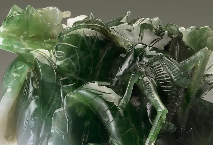 高畫質掃描翠玉白菜