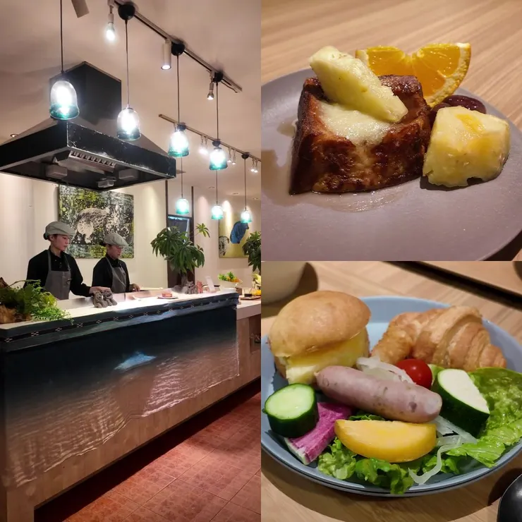 星野西表島飯店 自助早餐