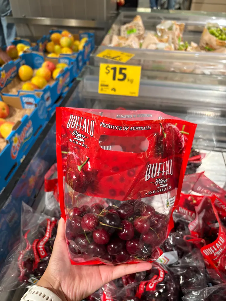 不輸美國空運櫻桃