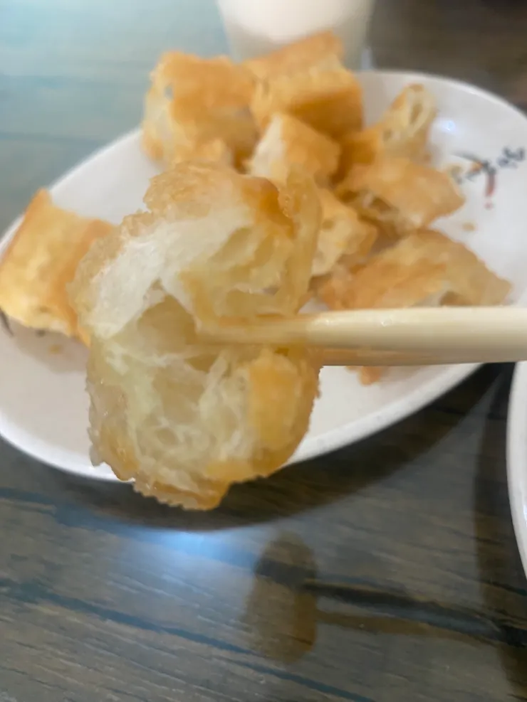 現炸油條，讚啊