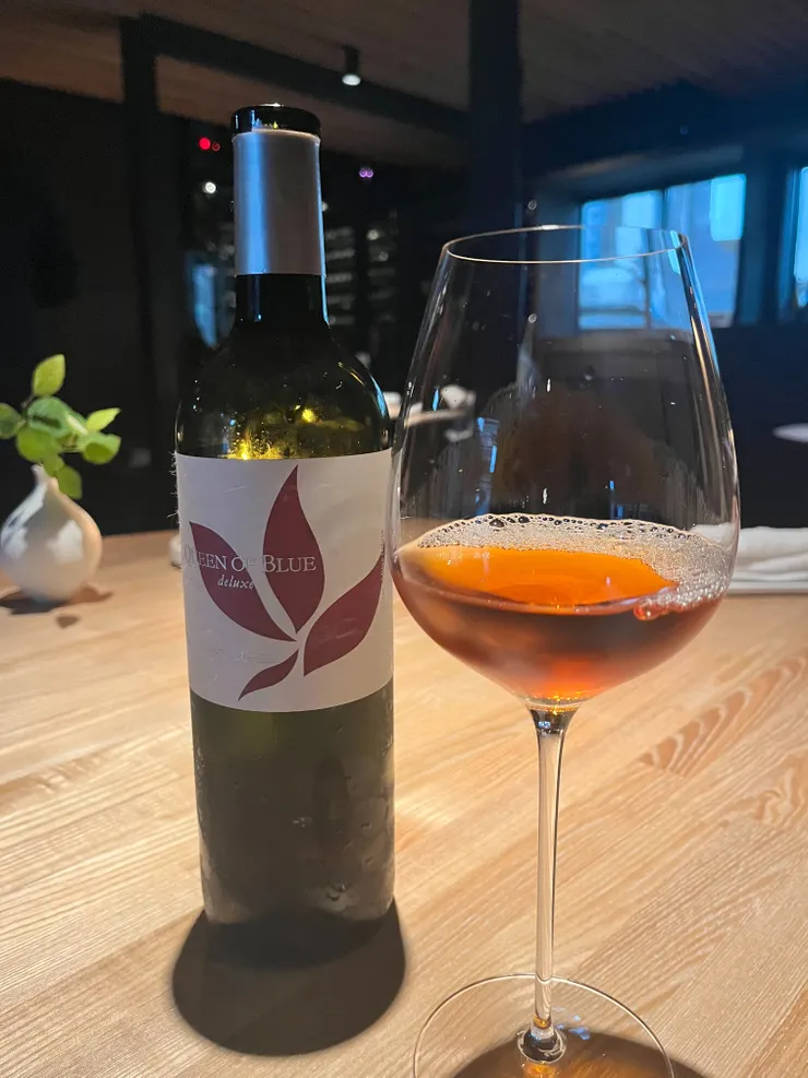 沒點paring，單點的Queen of Blue Deluxe。