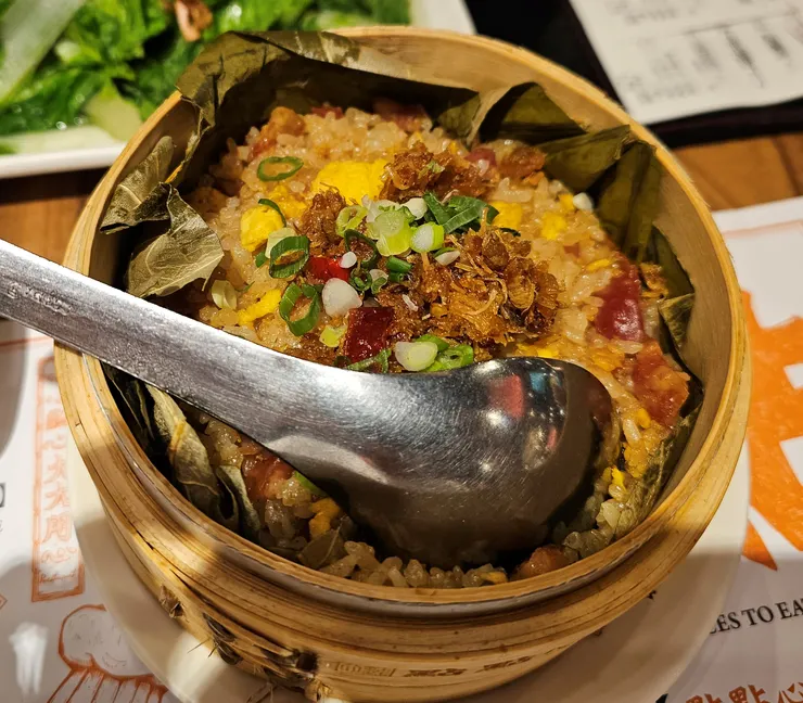 XO醬臘味蒸飯