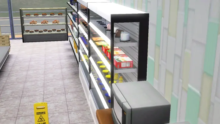 冷凍櫃旁就是微波爐，遲些介紹。