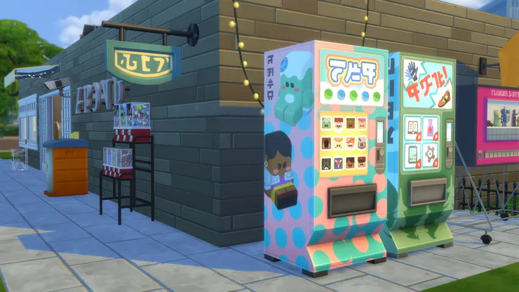 我覺得伸出來的招牌很是有用，有時安裝在牆上的招牌角度不好，讓人看不到。