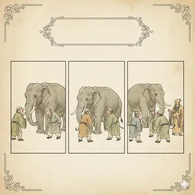 （盲人摸象）Specific，目標具體明確，降低溝通誤解