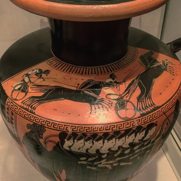 古希臘陶罐，Photo: Zora @ The MET, NY. (Jul. 17, 2019)