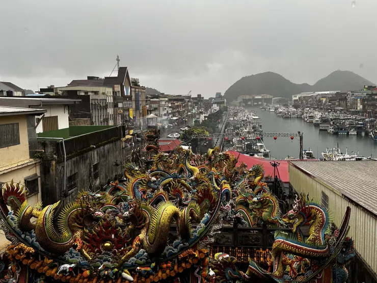 俯看南方澳漁港