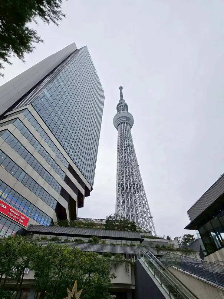 我好像每次來晴空塔都遇到陰天☁️