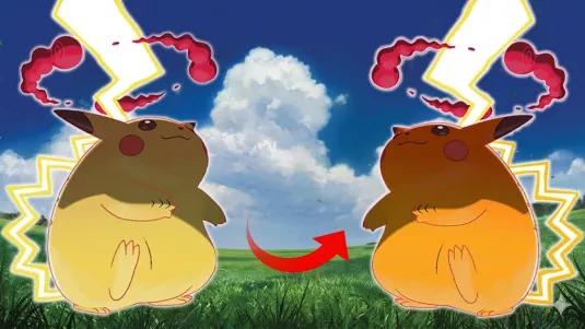 超極巨皮卡丘色違