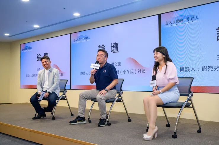 小冬瓜（左）憲哥（中）謝宛婷醫師（右） 攝影｜李明宜