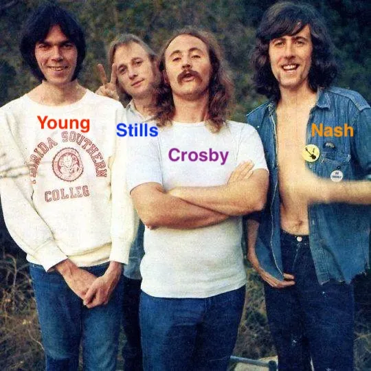 Crosby, Stills, Nash & Young (CSNY)
