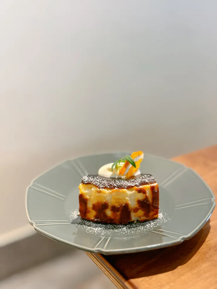 這個巴斯克就連側面都焦的很好看