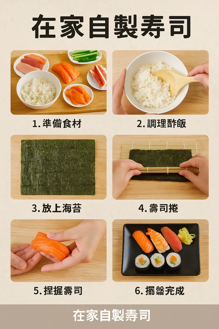 🍣在家自製壽司🍣