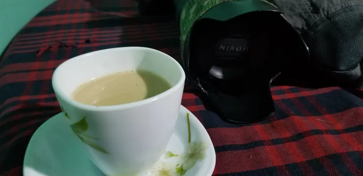 等待期間有茶喝
