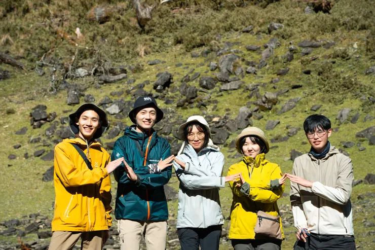 希望畢業之後還能再見到這群一起奮鬥的夥伴們