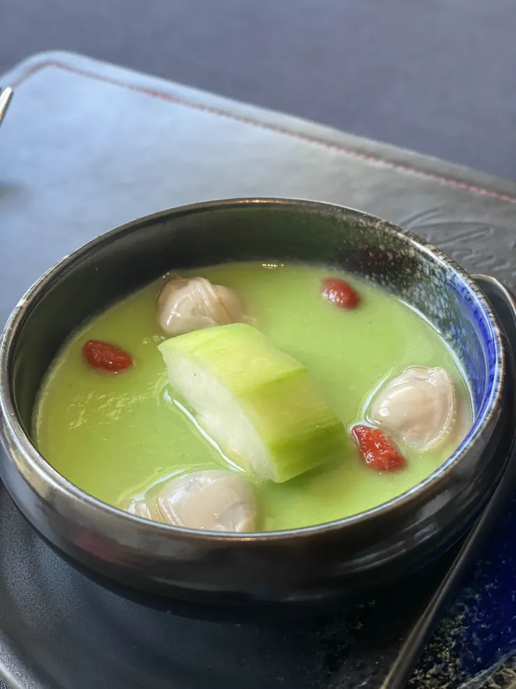 金剛絲瓜蛤蠣蒸蛋