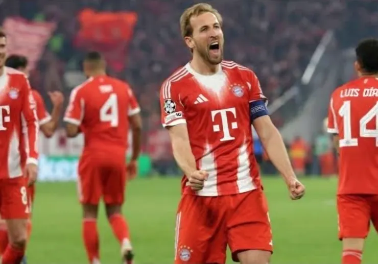 哈利簡尼梅開二度助拜仁慕尼黑領先2:0