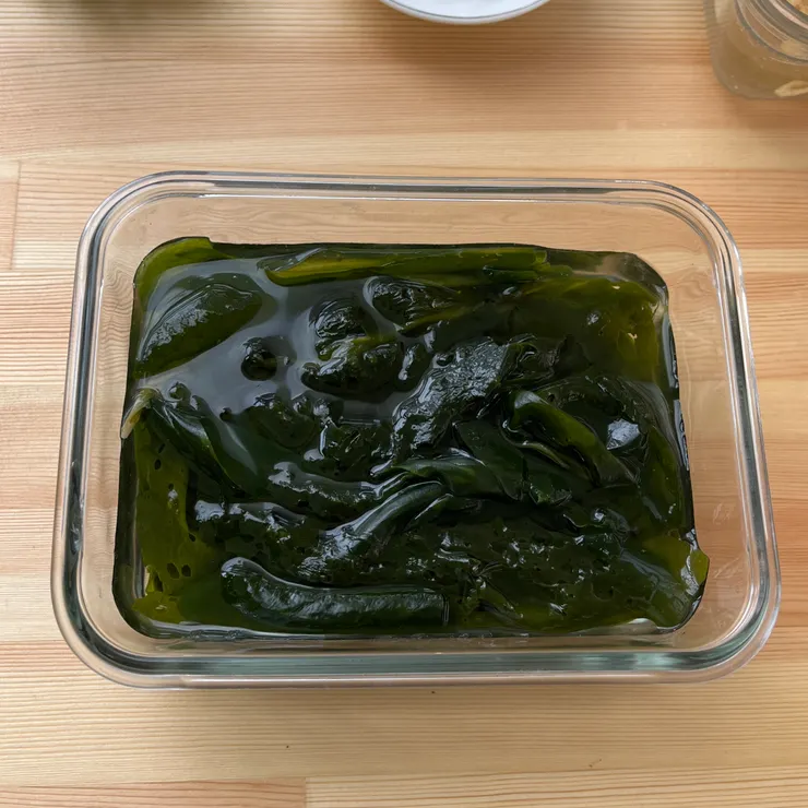 膨脹後的海帶