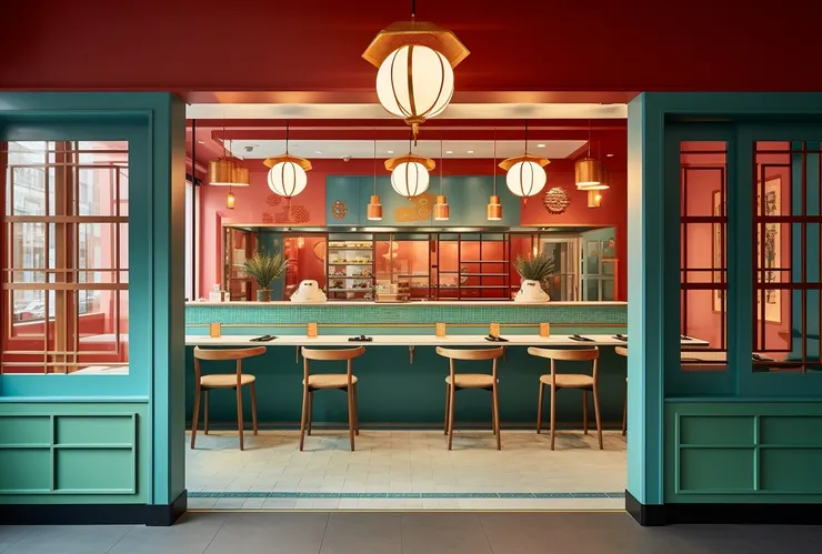 夏迎春空間設計 用餐區  / 開一間店