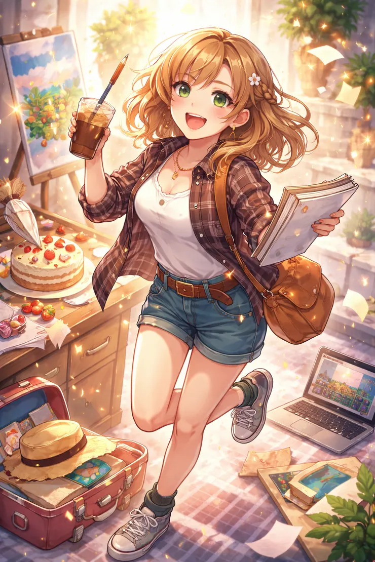 靈感創意是我一切的動能，就像咖啡讓人提神醒腦