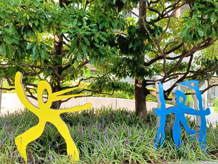 文青式的藝術作品(拍攝於中目黑)