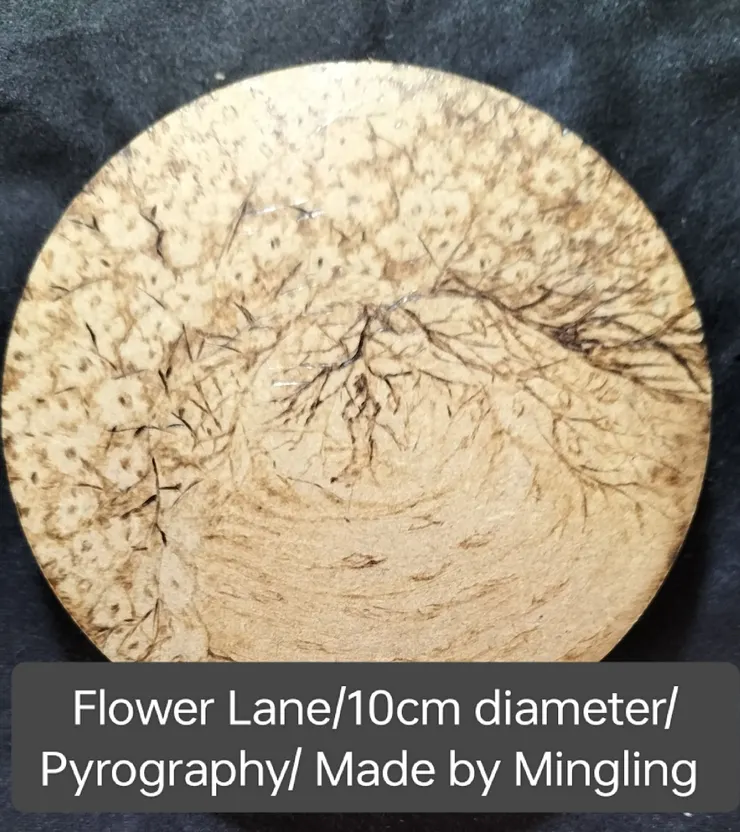 花會/Mingling烙畫