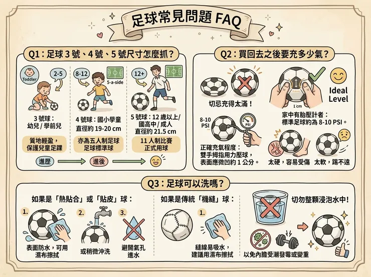 足球常見問題FAQ