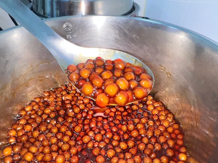 每天現炒黑糖及健康珍珠