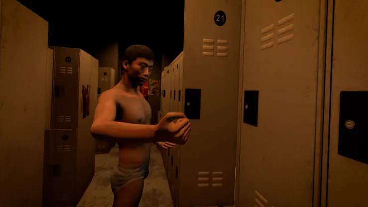 互動VR《穿越霧中 》以動畫方式呈現場景與角色。（圖片來源：https://www.kff.tw/film/content/4588）