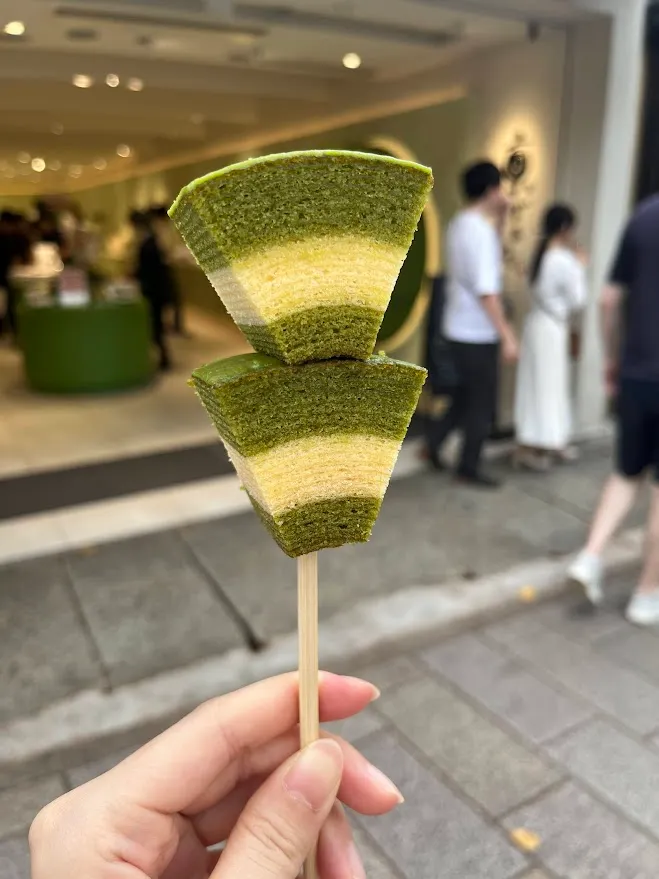 年輪蛋糕兩小塊¥400，一大圈的話是¥1500_2024.09.29