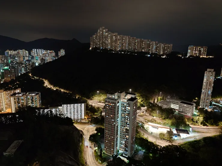 香港荔景夜景