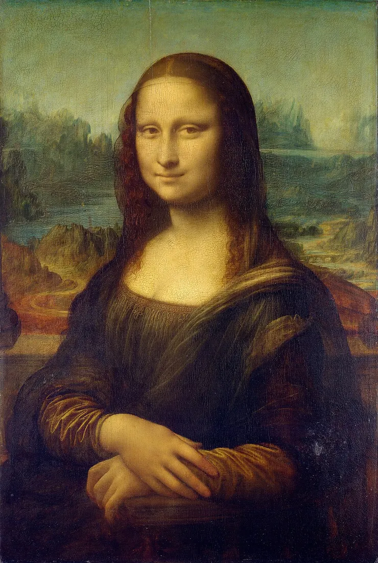 Leonardo da Vinci, Mona Lisa, c.1503–1506, oil on poplar panel, Musée du Louvre, Paris.