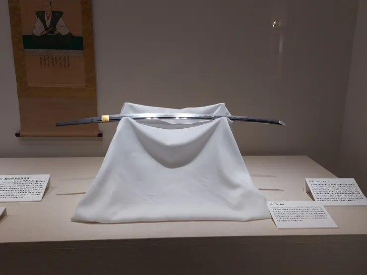 名古屋城展區存放的太刀